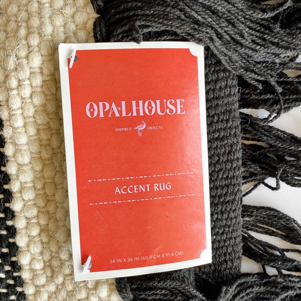 •OPALHOUSE• 2’ x 3’ Sylviidae Stripe Woven Accent Rug - Picture 8 of 15